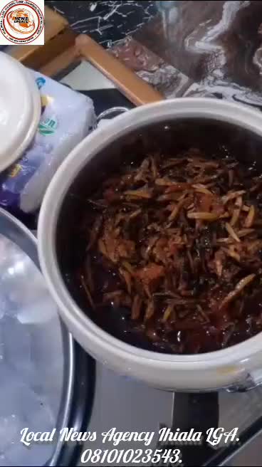 Festival food and hospitality during the 2026 New Yam Festival celebration in Azia